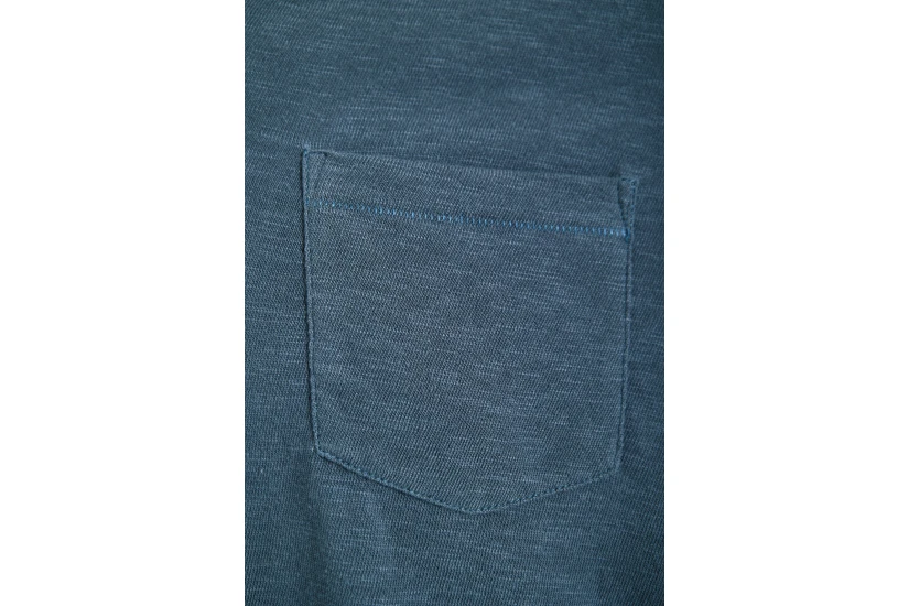 Funky Buddha The Basics Ανδρικό Κοντομάνικο Polo T-Shirt Γκρι Σκούρο