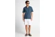 Funky Buddha The Basics Ανδρικό Κοντομάνικο Polo T-Shirt Γκρι Σκούρο