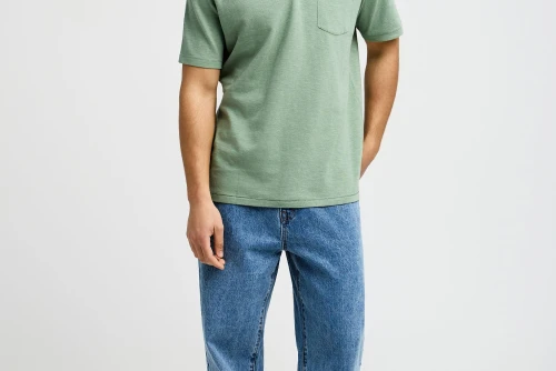 Funky Buddha The Basics Polo Ανδρικό (FBM013-013-11-SAGE-GREEN)