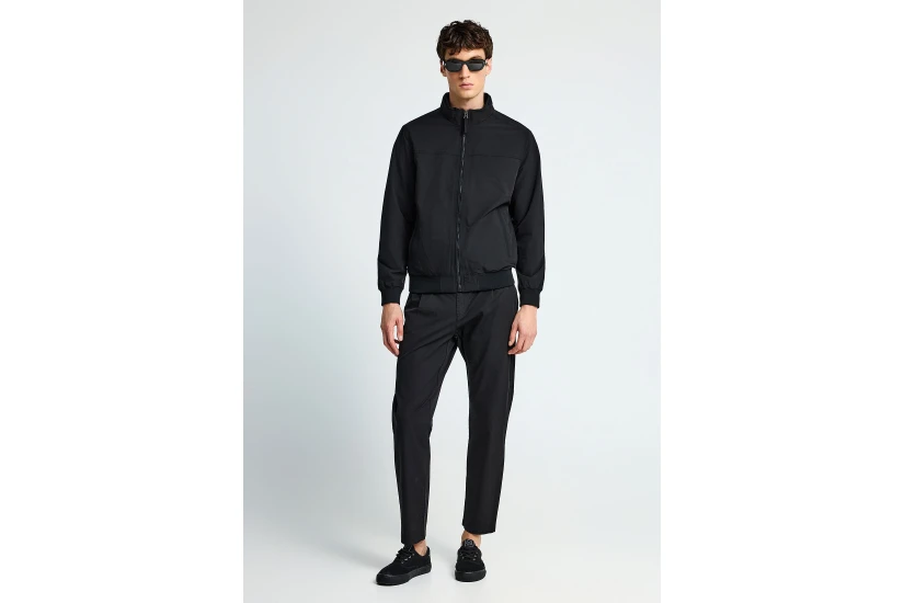 Funky Buddha Ανδρικό Παντελόνι Chino Μαύρο