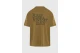 Funky Buddha Ανδρικό Κοντομάνικο T-Shirt Λαδί