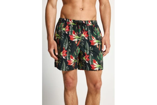 Funky Buddha Μαγιό Σορτς Ανδρικό (FBM013-014-16-BLACK)