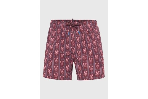 Funky Buddha Μαγιό Σορτς Ανδρικό (FBM013-016-16-BURGUNDY)
