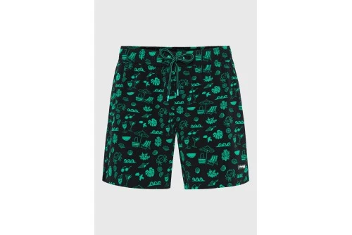 Funky Buddha Μαγιό Σορτς Ανδρικό (FBM013-020-16-BLACK)