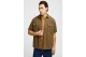 Funky Buddha Print On The Back Ανδρικό Κοντομάνικο Πουκάμισο Λαδί