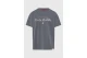 Funky Buddha Ανδρικό Κοντομάνικο T-Shirt Γκρι Σκούρο