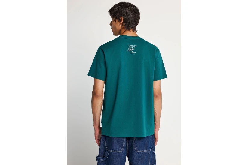 Funky Buddha Ανδρικό Κοντομάνικο T-Shirt Πράσινο
