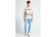 Funky Buddha Ανδρικό Κοντομάνικο T-Shirt Μπεζ