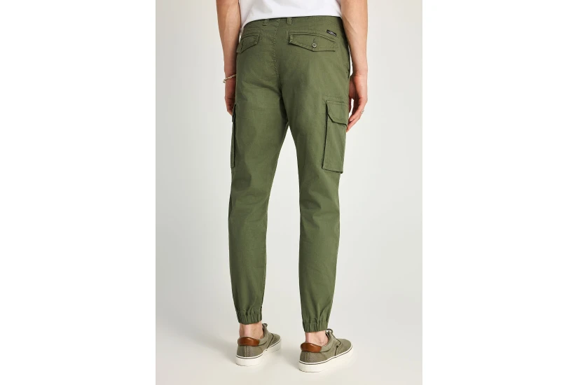 Funky Buddha Ανδρικό Παντελόνι Cargo Χακί