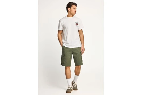 Funky Buddha Ανδρική Βερμούδα Cargo (FBM013-030-03-DEEP-FOREST)