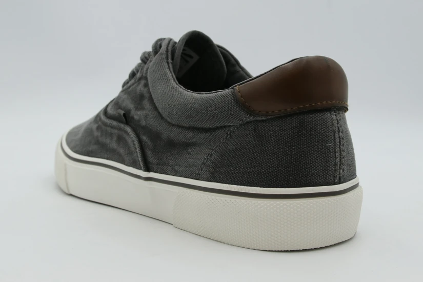 Funky Buddha Ανδρικά Sneakers Γκρι Σκούρο, Λευκά