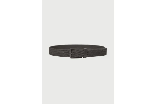 Funky Buddha Canvas Ζώνη Casual (FBM013-031-10-ANTHRACITE)