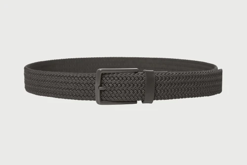 Funky Buddha Canvas Ζώνη Casual (FBM013-031-10-ANTHRACITE)