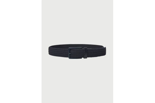 Funky Buddha Canvas Ζώνη Casual (FBM013-031-10-BLUE)