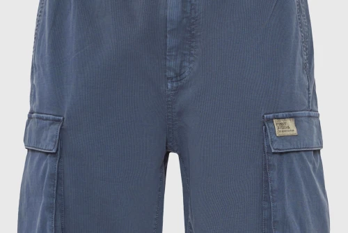Funky Buddha Βερμούδα Cargo Ανδρική (FBM013-032-03-DUSTY-BLUE)