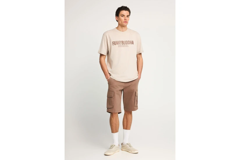Funky Buddha Ανδρικό Κοντομάνικο T-Shirt