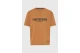 Funky Buddha Ανδρικό Κοντομάνικο T-Shirt Καφέ
