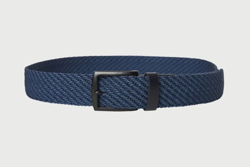 Funky Buddha Canvas Ζώνη Casual (FBM013-033-10-INDIGO)