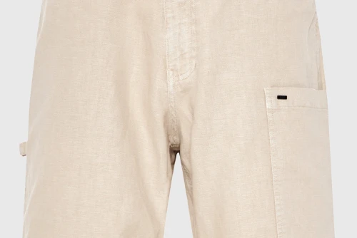 Funky Buddha Ανδρική Βερμούδα Cargo (FBM013-035-03-CLOUD-CREAM)