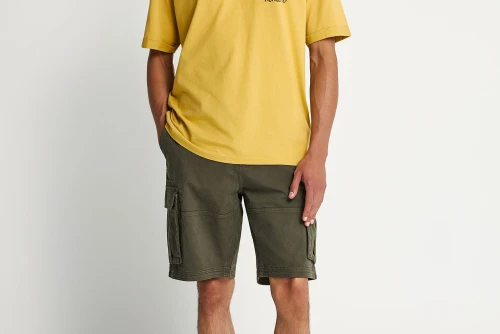 Funky Buddha Ανδρική Βερμούδα Cargo (FBM013-038-03-DEEP-FOREST)