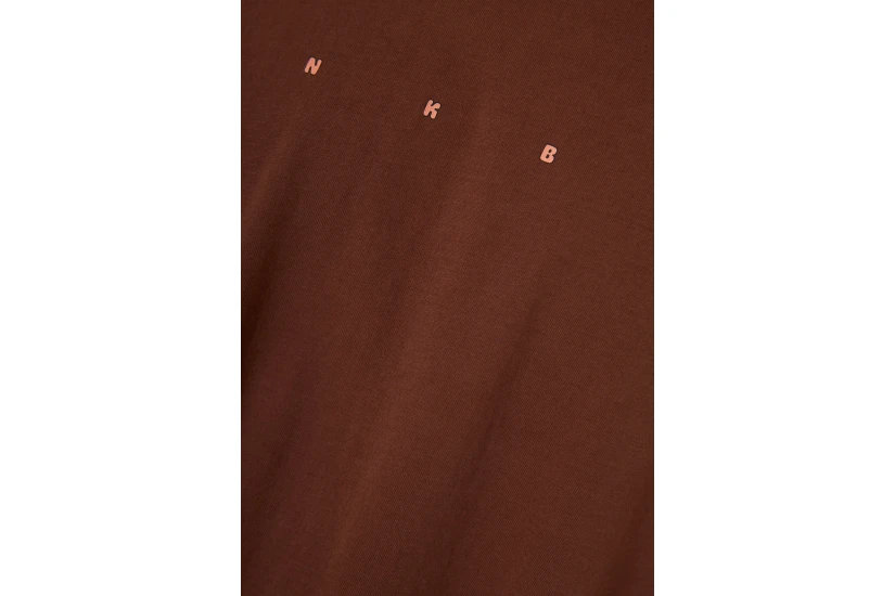 Funky Buddha Ανδρικό Κοντομάνικο T-Shirt Καφέ