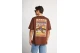 Funky Buddha Ανδρικό Κοντομάνικο T-Shirt Καφέ