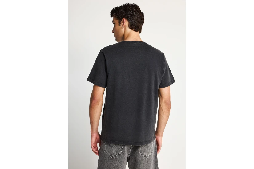 Funky Buddha Ανδρικό Κοντομάνικο T-Shirt Μαύρο