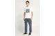 Funky Buddha Ανδρικό Κοντομάνικο T-Shirt Εκρού