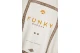 Funky Buddha Ανδρικό Κοντομάνικο T-Shirt Εκρού