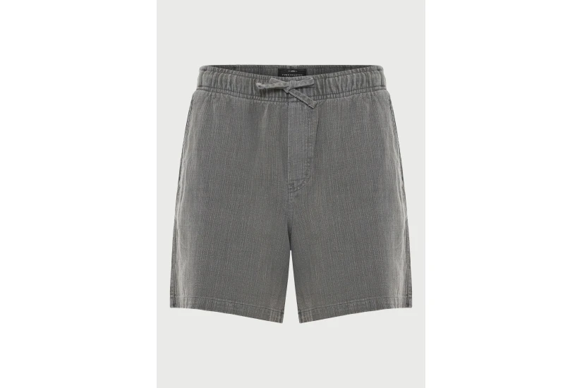 Funky Buddha Ανδρική Βερμούδα Chino Γκρι Σκούρο