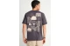 Funky Buddha Ανδρικό Κοντομάνικο T-Shirt Ανθρακί