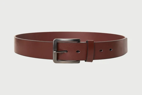 Funky Buddha Ζώνη Casual (FBM013-050-10-DK-BROWN)