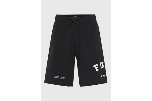 Funky Buddha Printed Logo Βερμούδα Αθλητική Ανδρική (FBM013-051-03-BLACK)