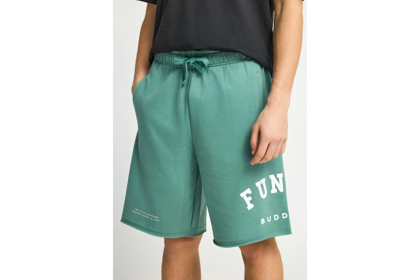 Funky Buddha Ανδρική Αθλητική Βερμούδα Τυρκουάζ