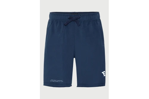 Funky Buddha Printed Logo Βερμούδα Αθλητική Ανδρική (FBM013-051-03-MIDNIGHT-BLUE)