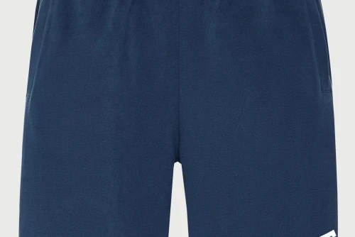 Funky Buddha Printed Logo Βερμούδα Αθλητική Ανδρική (FBM013-051-03-MIDNIGHT-BLUE)