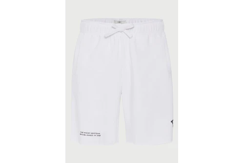 Funky Buddha Printed Logo Βερμούδα Αθλητική Ανδρική (FBM013-051-03-WHITE)