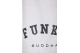 Funky Buddha Ανδρική Αθλητική Βερμούδα Λευκή
