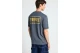 Funky Buddha Ανδρικό Κοντομάνικο T-Shirt Γκρι