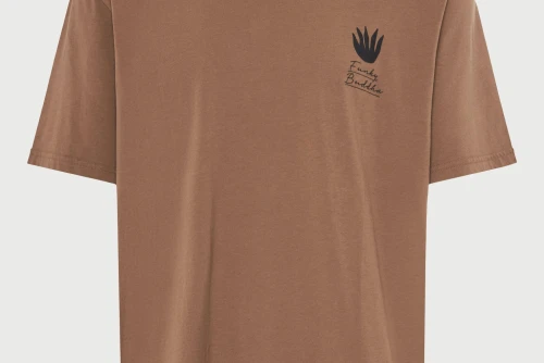 Funky Buddha Graphic Print T-Shirt Ανδρικό (FBM013-052-04-CIGAR)