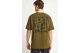 Funky Buddha Ανδρικό Κοντομάνικο T-Shirt Λαδί