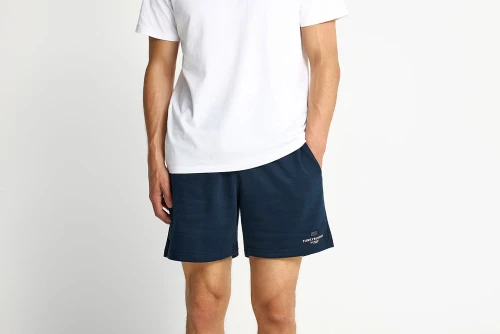 Funky Buddha Printed Logo Βερμούδα Αθλητική Ανδρική (FBM013-054-03-NAVY)