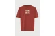 Funky Buddha Ανδρικό Κοντομάνικο T-Shirt Κεραμιδί, Μπεζ