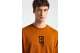 Funky Buddha Ανδρικό Κοντομάνικο T-Shirt Πορτοκαλί