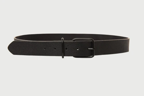Funky Buddha Ζώνη Casual (FBM013-056-10-BLACK)