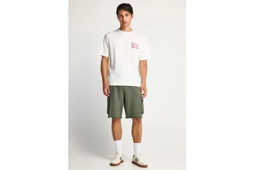 Funky Buddha Cargo Βερμούδα Αθλητική Ανδρική (FBM013-059-03-DEEP-FOREST)