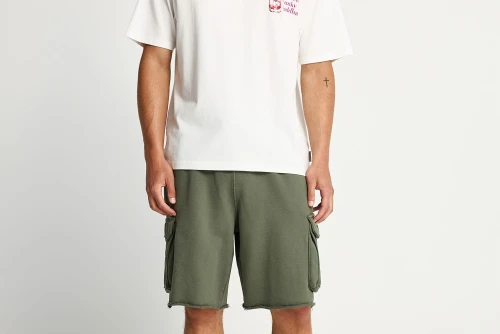 Funky Buddha Cargo Βερμούδα Αθλητική Ανδρική (FBM013-059-03-DEEP-FOREST)