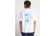 Funky Buddha Ανδρικό Κοντομάνικο T-Shirt Λευκό, Μπλε