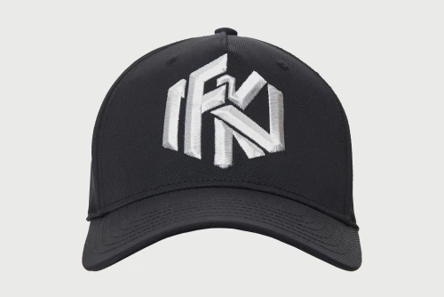 Funky Buddha Branded Embroidery Καπέλο Velcro (FBM013-060-10-BLACK)