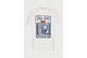 Funky Buddha Ανδρικό Κοντομάνικο T-Shirt Εκρού